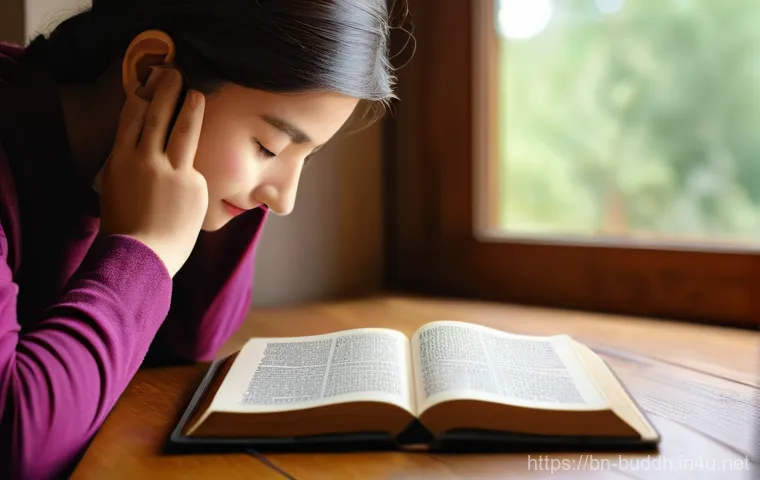 불교에서의 고요와 침묵 - **Prompt:** A person (adult, gender-neutral), wearing loose, modest, and comfortable clothing (such ... 불교에서의 고요와 침묵 - **Prompt:** A person (adult, gender-neutral), wearing loose, modest, and comfortable clothing (such ...