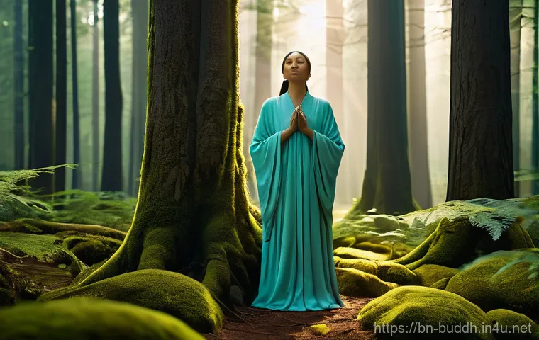 불교에서의 스승의 역할 - **Modern Mindfulness Amidst Urban Life**
A person, appearing calm and centered, sits gracefully ... 불교에서의 스승의 역할 - **Modern Mindfulness Amidst Urban Life**
A person, appearing calm and centered, sits gracefully ...